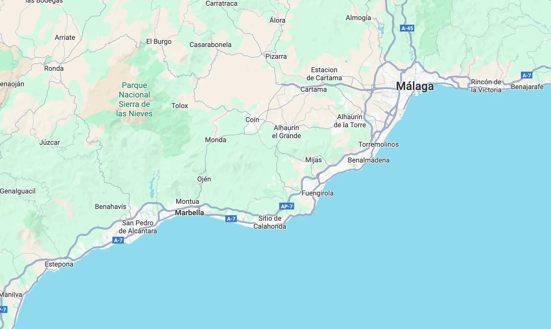 Marbella Route Image