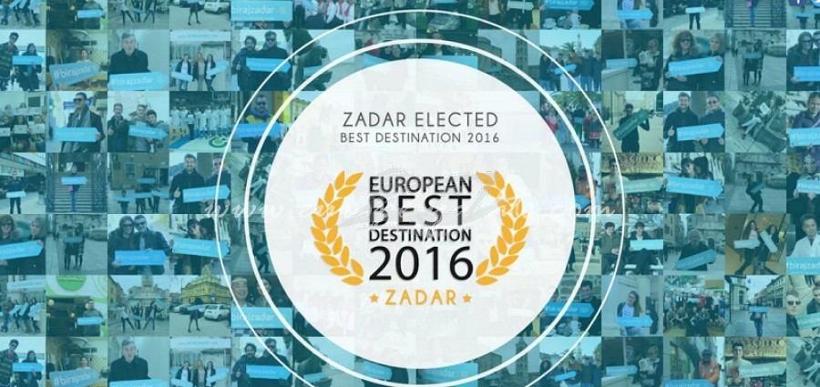 Europen Best Destination 2016 Zadar